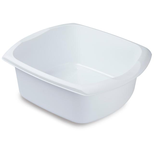 Addis Large Rectangular Washing Up Bowl 9.5 litre White GOODS M&S   