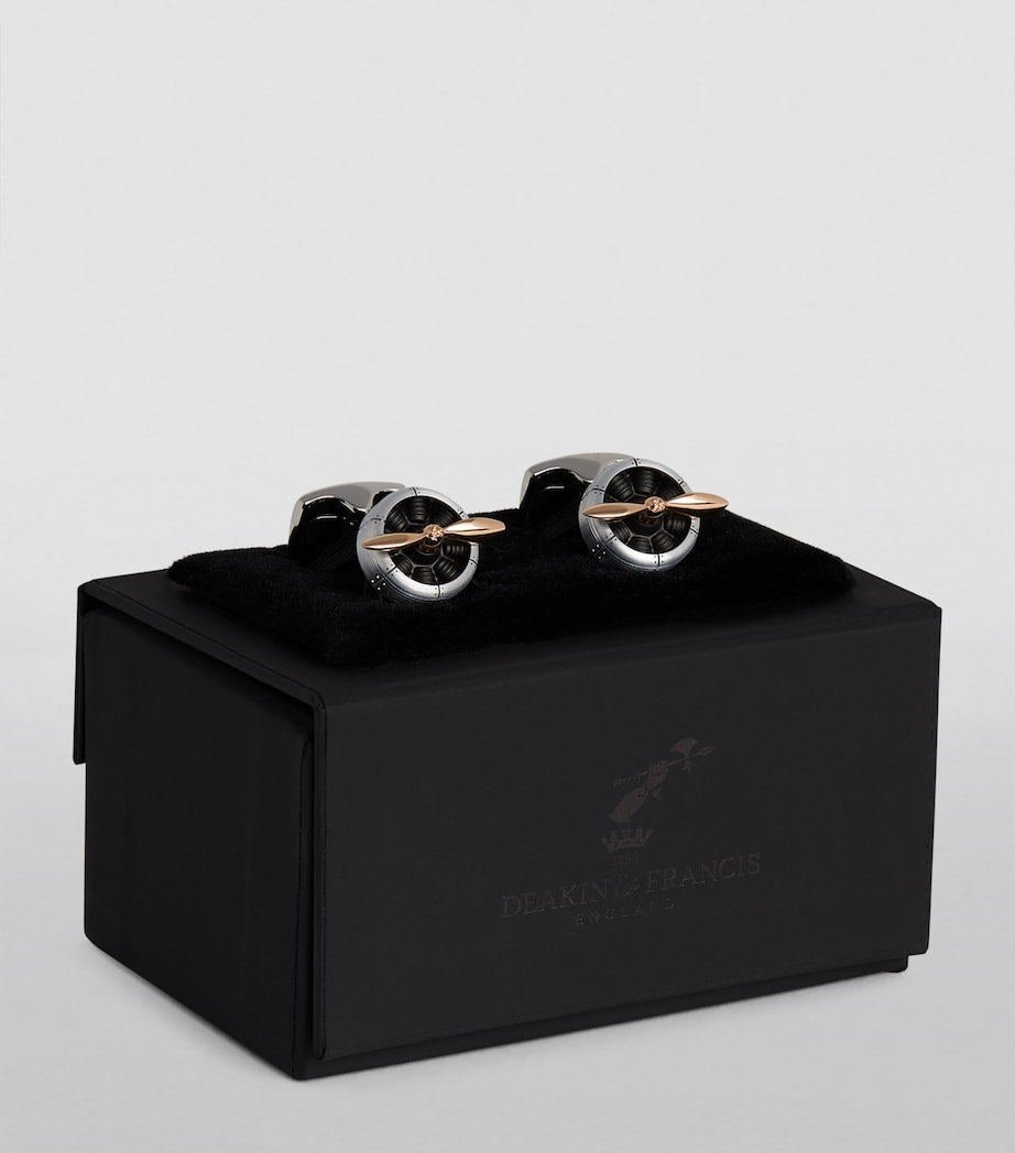Deakin & Francis Sopwith Propeller cufflinks - British product