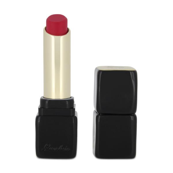 Guerlain Kiss Kiss Tender Matte Lipstick 666 Lucky Pink, imported from the UK