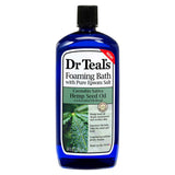 Dr Teals Foaming Bath Pure Epsom Salt with Hemp Seed Oil 1L GOODS Boots   