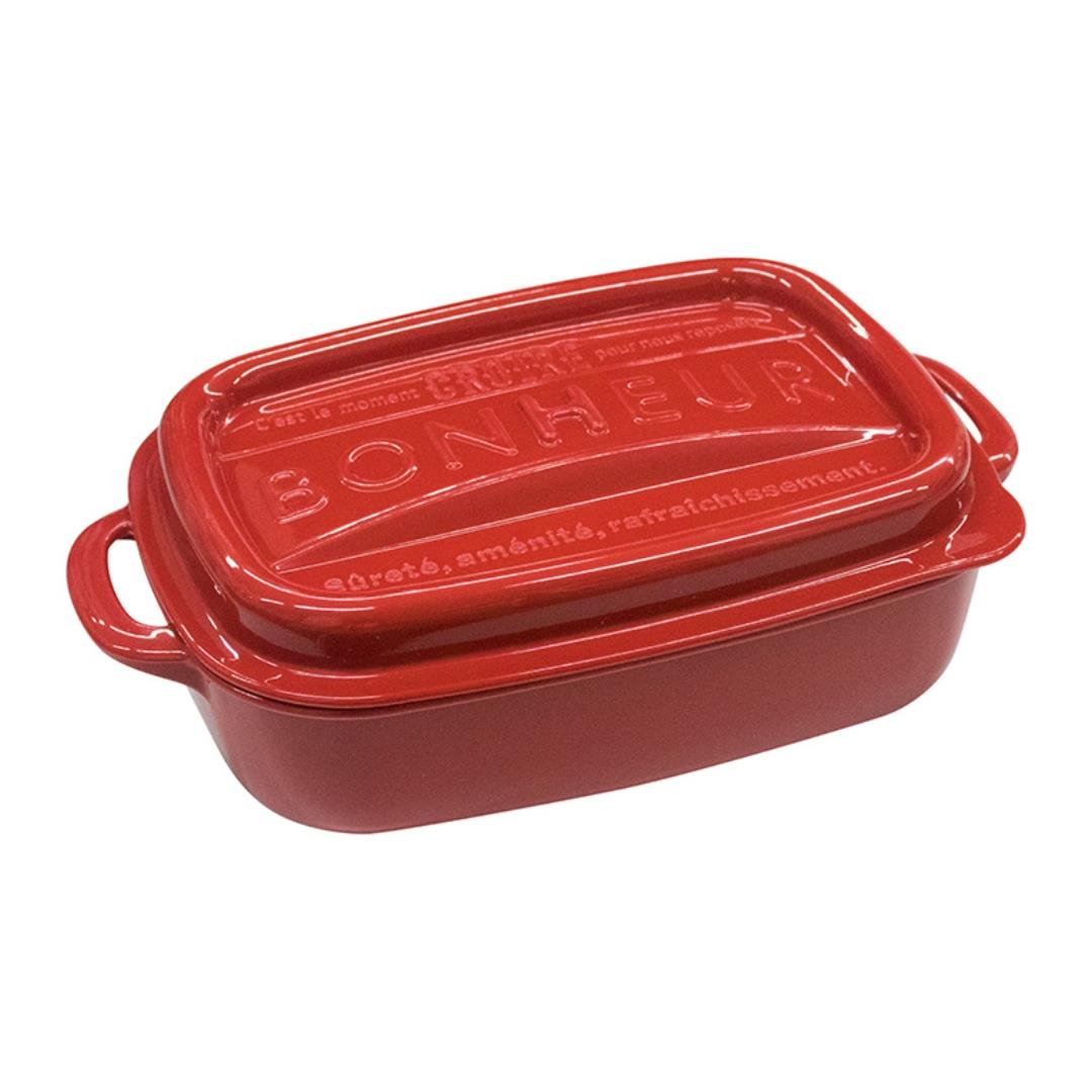 Yamada Bonheur lunch box red 3L (British brand)