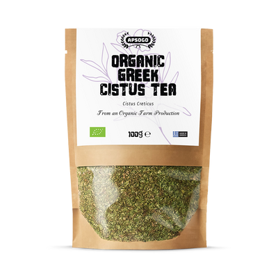 Holland & Barrett APSOGO Organic Cistus Tea Loose Leaf Herbal Tea 100g- Buy online at McGrocer