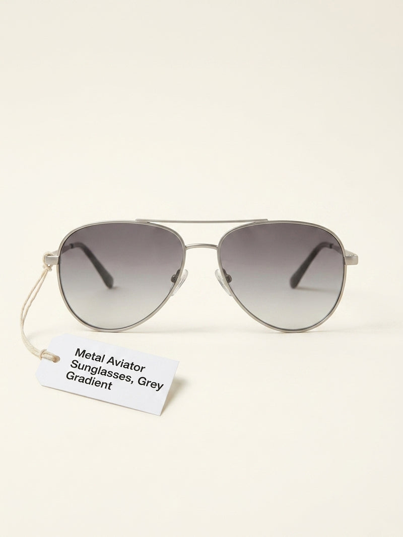 Prada pilot-frame metal sunglasses PS A52S, imported from the UK