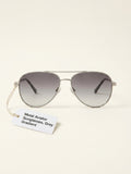 Prada pilot-frame metal sunglasses PS A52S, imported from the UK