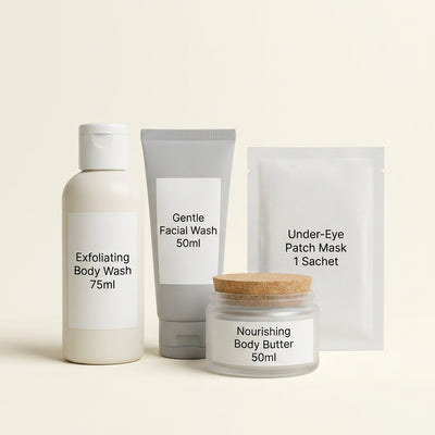 Boots Soap & Glory Travel Brightly 5 Piece Gift Set- Buy online at McGrocer