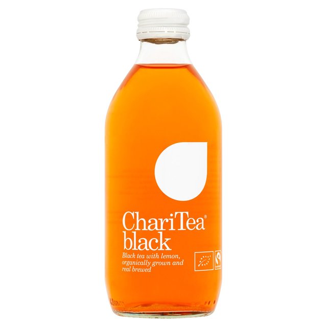 ChariTea Black Iced Tea with Lemon   330ml GOODS M&S   