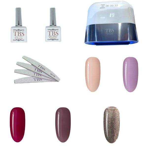 TBS gel polish advanced bundle 15ml, UK version