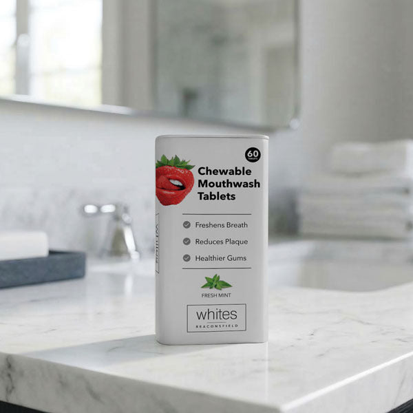 Whites Beaconsfield chewable mouthwash tablets 60 tablets (British brand)