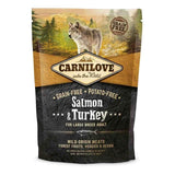 Carnilove Grain Free Adult Large Breed Salmon & Turkey Dry Dog Food   1.5kg GOODS M&S   