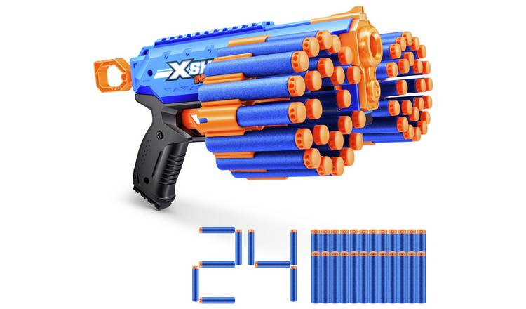 XSHOT Insanity Manic Blaster foam dart blaster, UK version