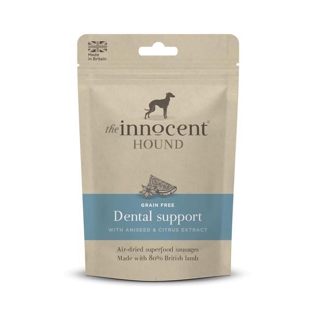 The Innocent Hound Dog Treats Dental Support Superfood Sausages   100g GOODS M&S   