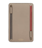 Soft Leather Organizer Pouch with Multiple Pockets, 19cm x 26cm x 3cm