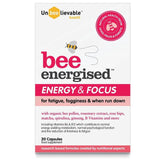 Unbeelievable Health Bee Energised Energy & Focus Supplement Capsules    20 per pack GOODS M&S   