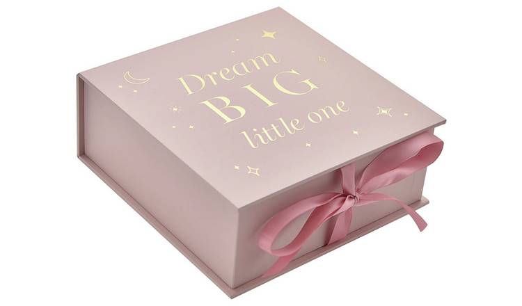 Bambino keepsake box pink 16cm - British product
