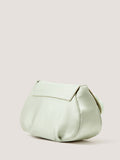 Monsoon green corsage satin bag - British product