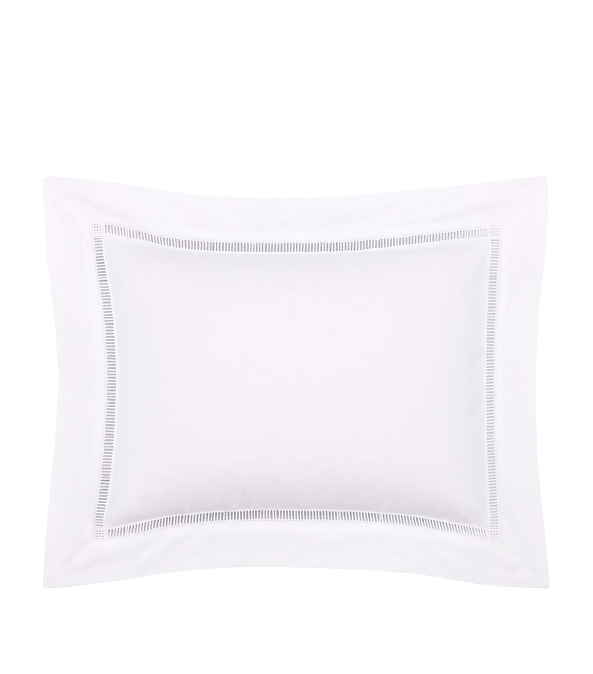 Yves Delorme Colisée Blanc boudoir pillowcase 31cm x 42cm (British brand)