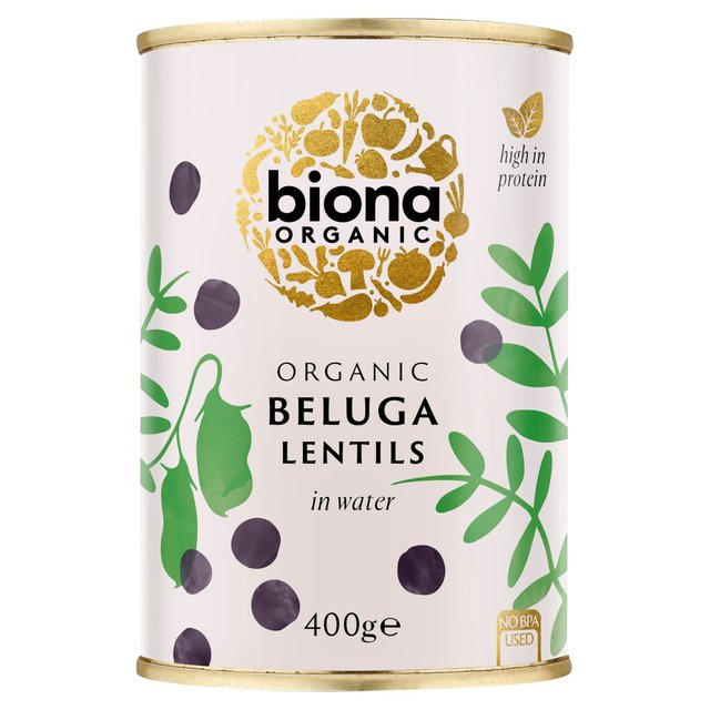 Biona Organic Black Beluga Lentils   400g GOODS M&S   