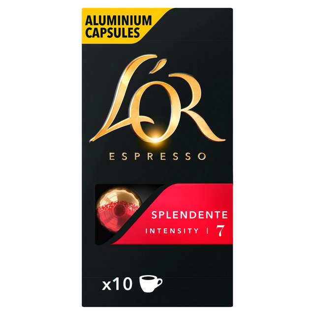 L'OR Splendente Coffee Pods x10 Intensity 7   10 per pack GOODS M&S   