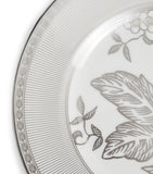 Wedgwood bone china Silver Tonquin plate 20cm (British brand)