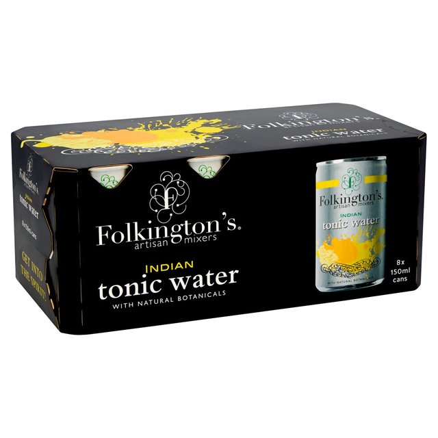 Folkington's Indian Tonic Water   8 x 150ml