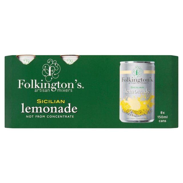 Folkington's Sicillian Lemonade   8 x 150ml GOODS M&S   