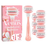 Venus Comfortglide Spa Breeze Value Pack Razor Blades x8 GOODS Sainsburys   