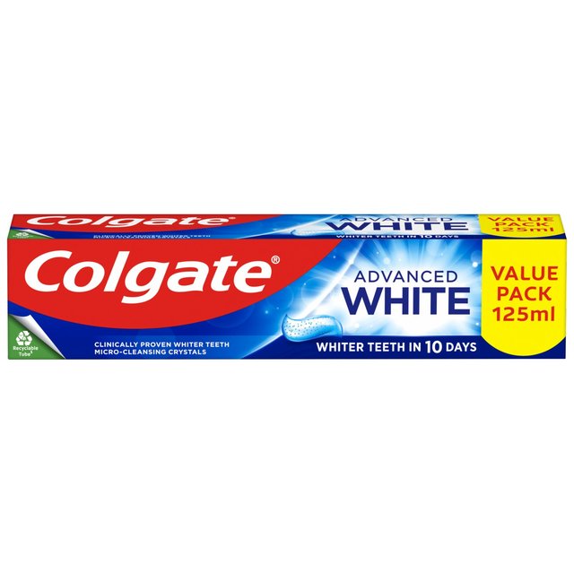 Colgate Advanced White Whitening Toothpaste   125ml GOODS M&S   