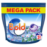 Bold All-in-1 Pods Washing Liquid Capsules Spring Awakening 51 Washes GOODS Sainsburys   