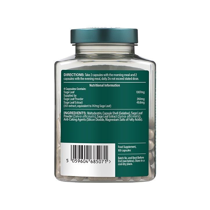 Holland & Barrett Sage Leaf 100 Capsules