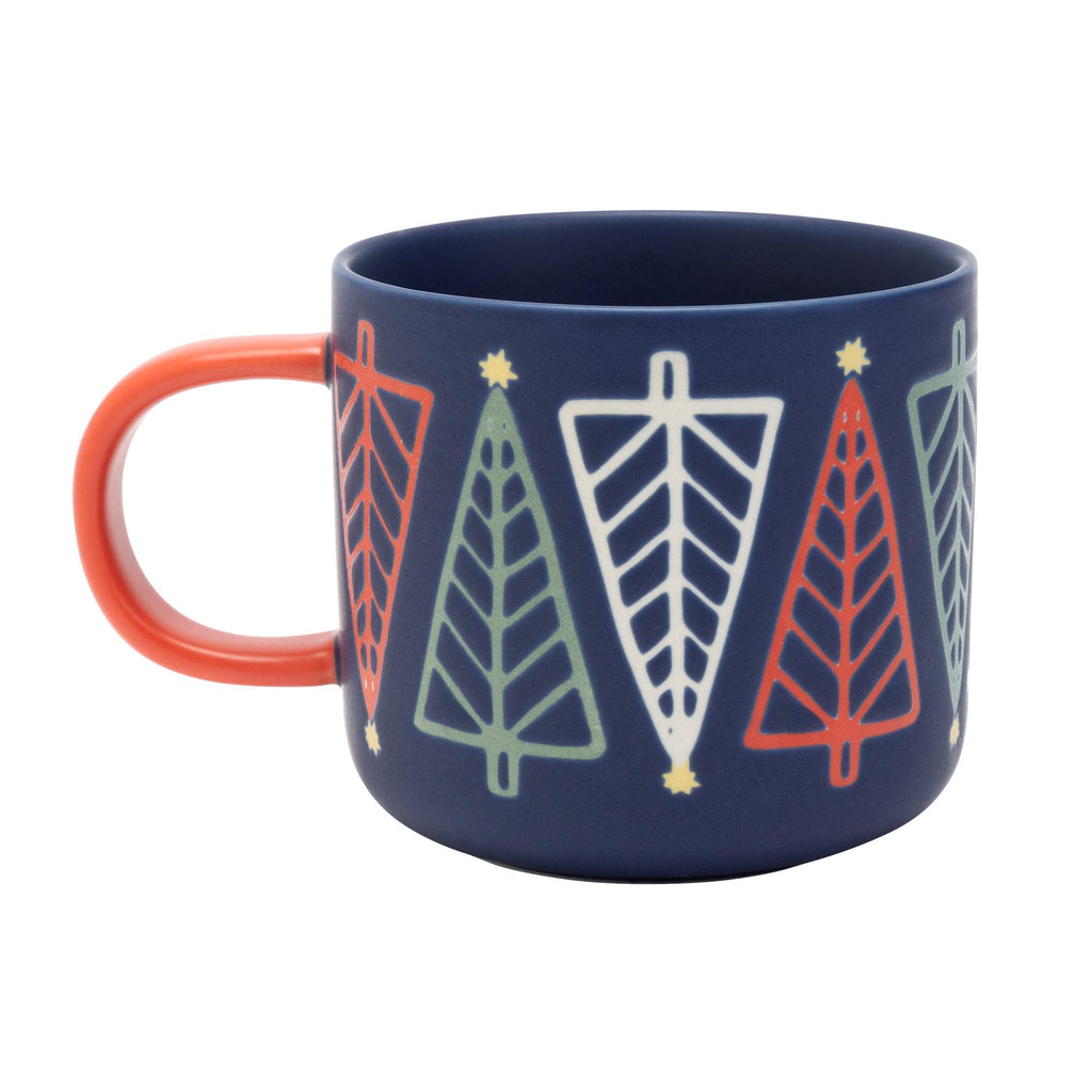 Habitat Christmas Navy Tree Mug