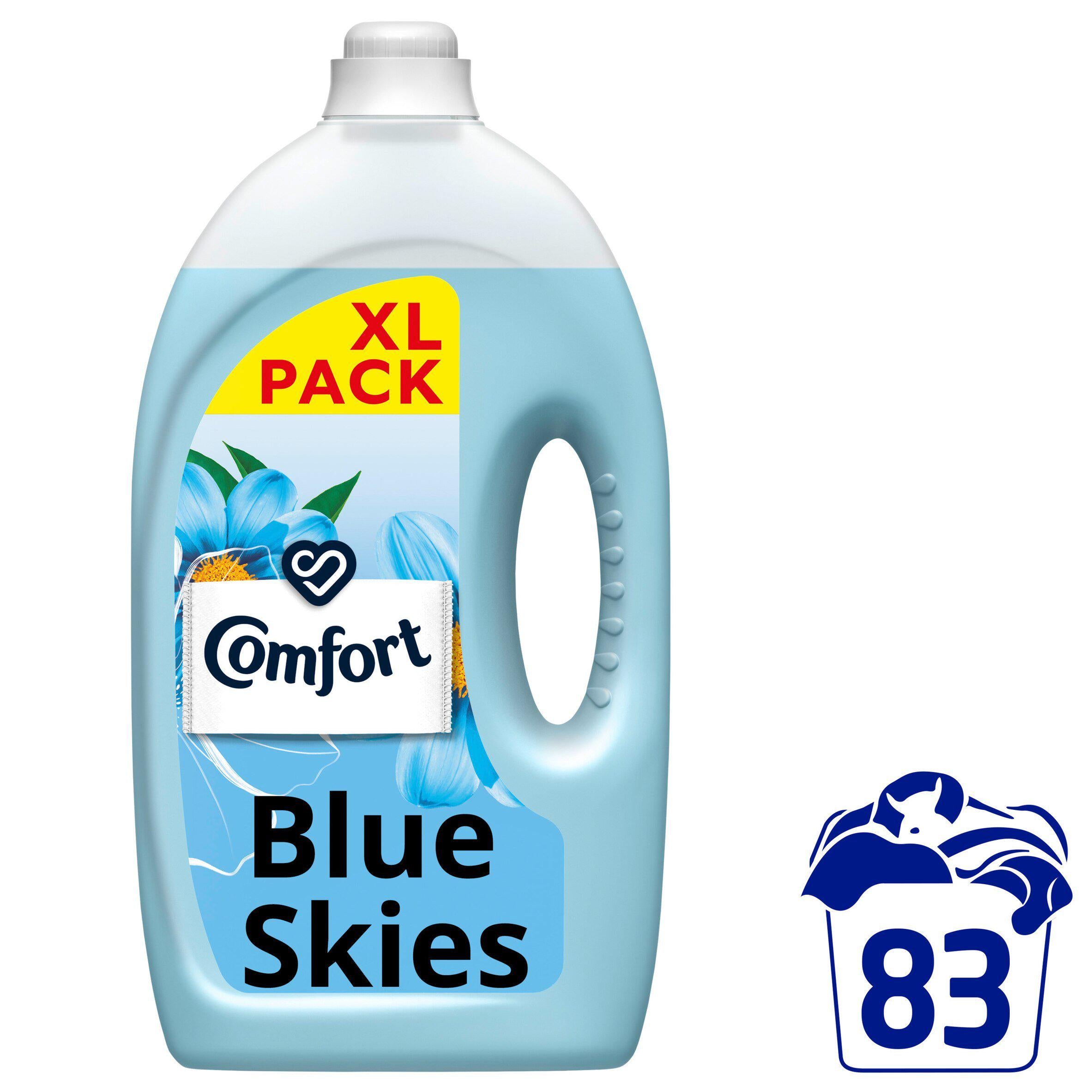 Comfort Creations Fabric Conditioner Blue Skies 83 Washes 2490ml GOODS Sainsburys   