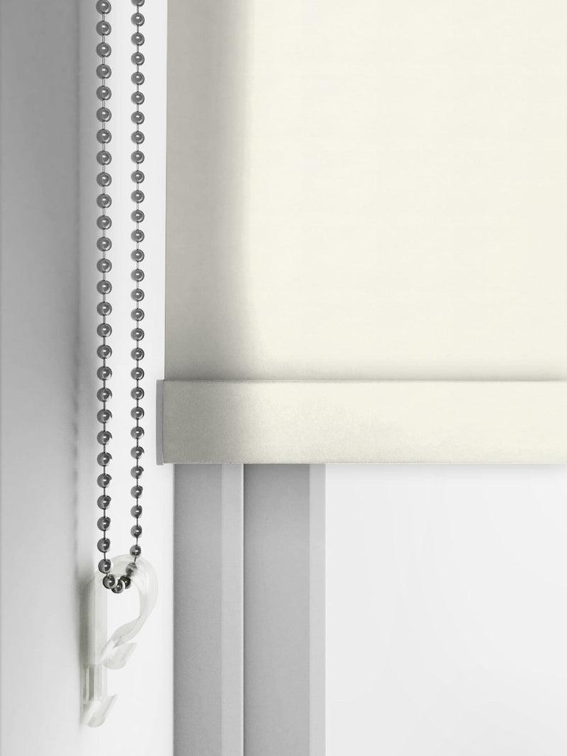 Next cream blackout roller blind, imported from the UK