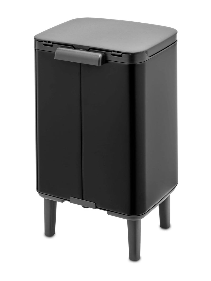 Brabantia Black Bo Hi waste bin 7L - British product