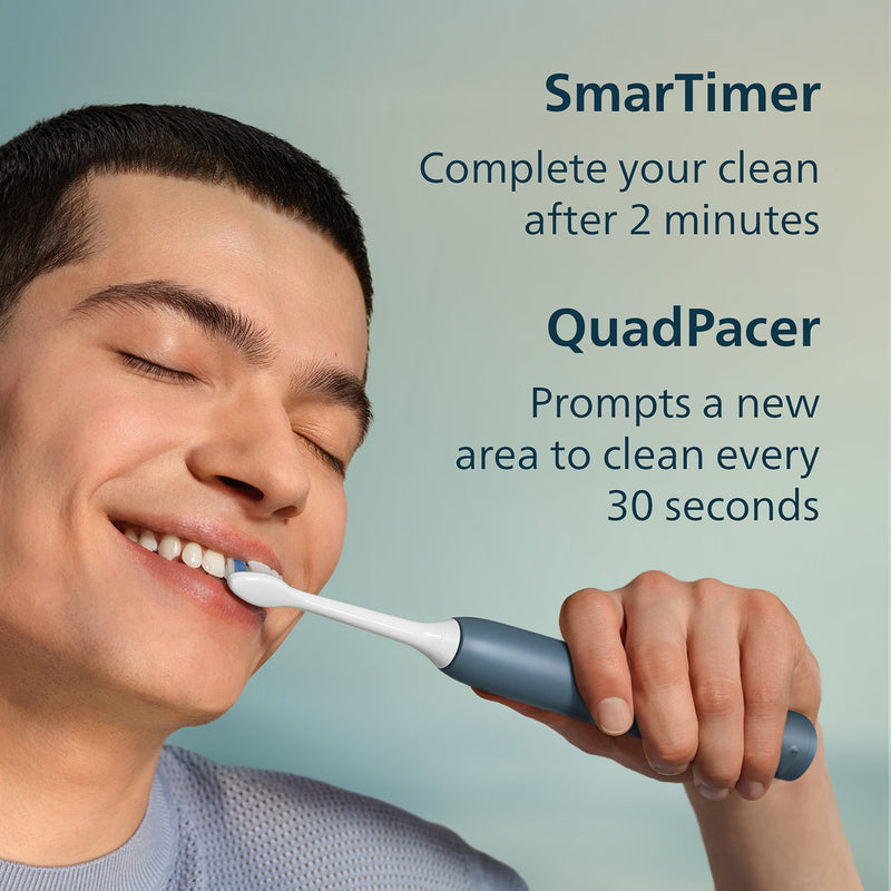 Philips Sonicare 4000 electric toothbrush Marine Blue (British brand)