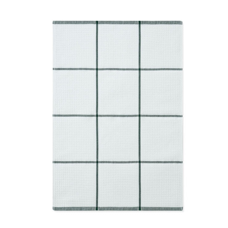 Caro Home kitchen towels 8 pack green 45x71 cm - British product