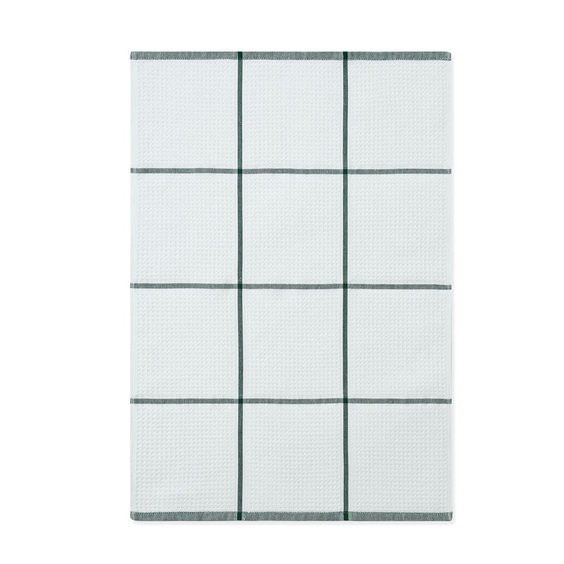Caro Home kitchen towels 8 pack green 45x71 cm - British product