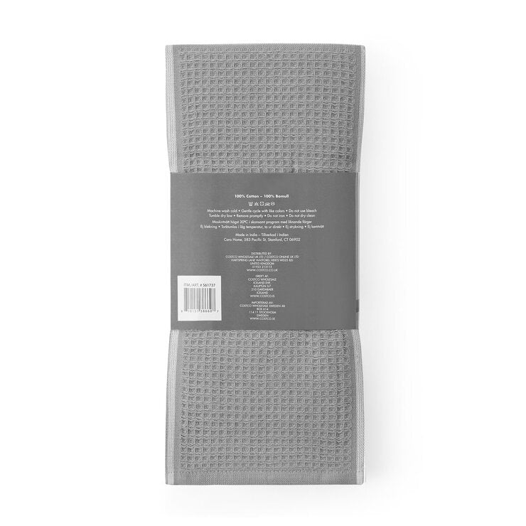 Caro Home kitchen towels 8 pack grey, UK version