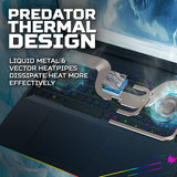 Acer Predator Helios 18 AI gaming laptop, UK version