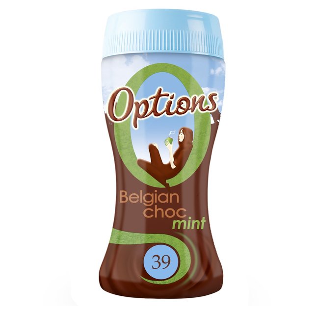 Options Mint Hot Chocolate Drink   220g