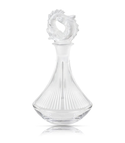 Harrods Lalique Poissons Decanter- Buy online at McGrocer
