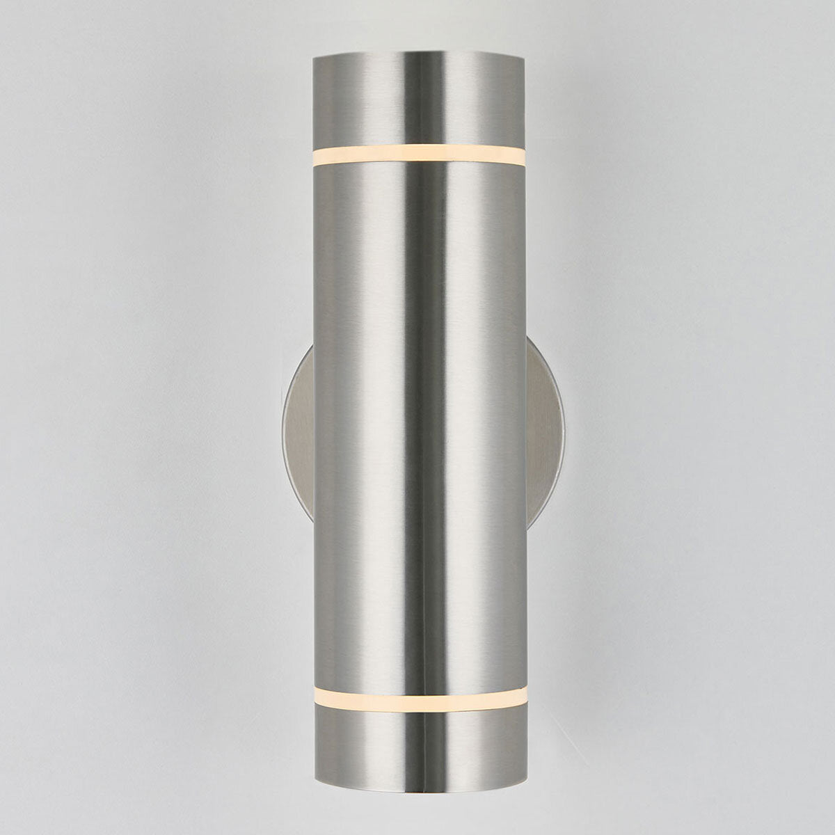 Artika C7 stainless steel wall light, UK version