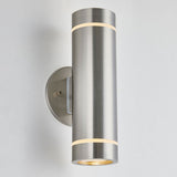 Artika C7 stainless steel wall light, UK version
