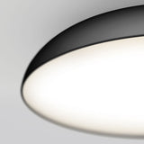 Artika Flint FM LED ceiling pendant light in black, imported from the UK