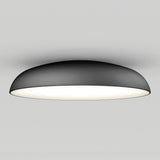 Artika Flint FM LED ceiling pendant light in black, imported from the UK