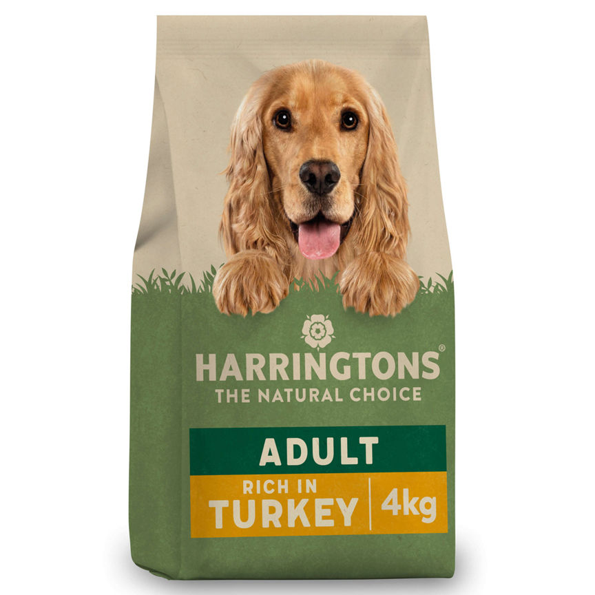 Harringtons Dry Adult Dog Food, Turkey with Veg GOODS ASDA   