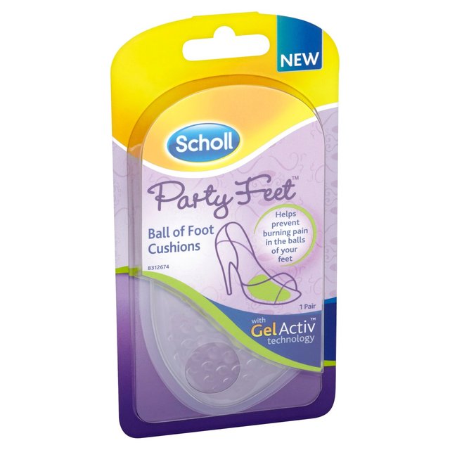 Scholl Party Feet Ball of Foot Cushions General Household M&S   