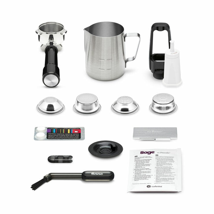 Sage Barista Touch Impress coffee machine Black Stainless Steel (British brand)