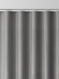 Silver made to measure curtains in 100% cotton, imported from the UK