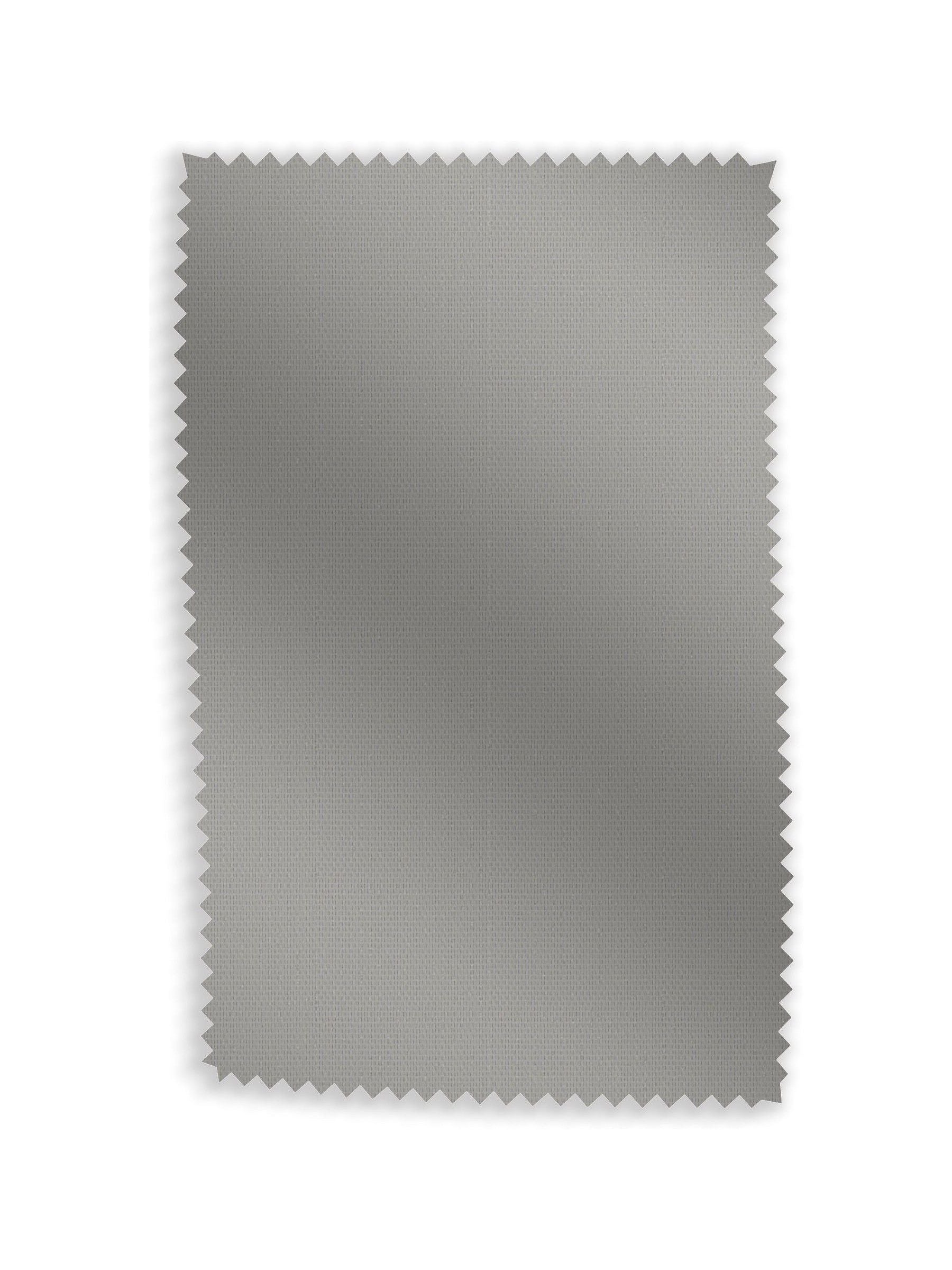 Silver made to measure curtains in 100% cotton, imported from the UK