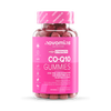 Novomins Co-Q10 peach flavour gummies 60 count, UK version